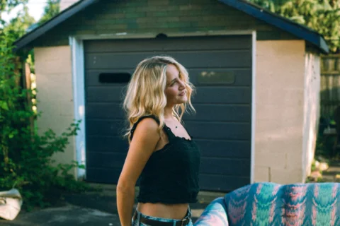 couldn’t decide between in front of or behind the camera… so i did both