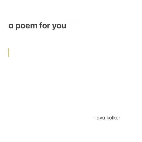 surprise! “a poem for you” will be yours this friday 08/14 ˖ ݁♬⋆.˚𝄞