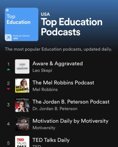 WE DID IT!!!!!!! My podcast is #1 in education and #2 for all categories 🥹🥳

#