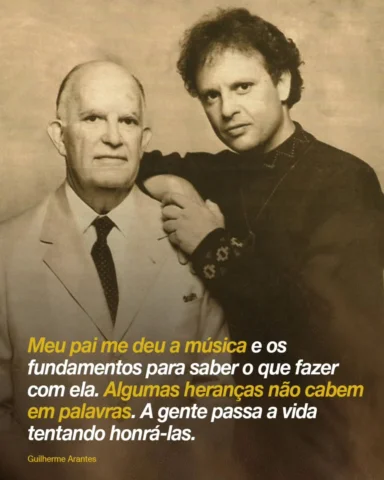 “Meu pai, além de tudo, me deu a música — papai, eu só queria ser criança pra da