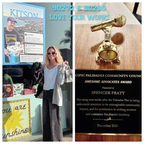 Wednesday Spencer was honored for his never-ending work for our town & today I b