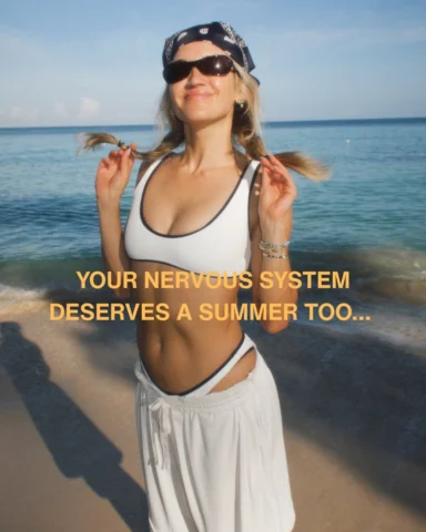 Even your nervous system needs a summer…🥥and I’ve got just the thing for ya my 