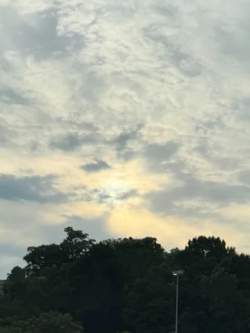Can you see a face in the sky