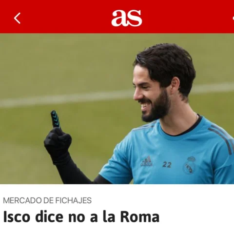 @iscoalarcon dice NO a la Roma 👏🏽👏🏽
el malagueño quiere jugar champions o qu