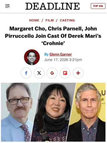 Thank you Derek for trusting me, Nibbi, and 178 Blank with this movie. I’m endle