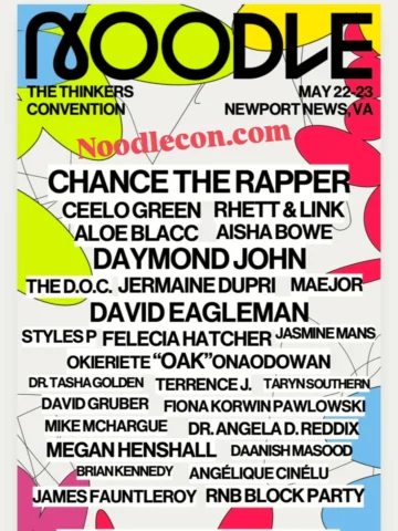 Noodlecon.com

NOODLE
The thinkers convention is bringing some of the brightest 