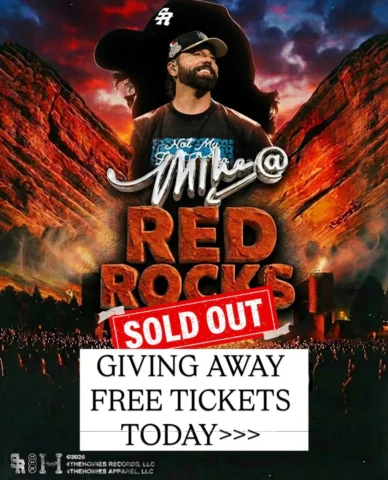 comment REDROCKS26 to win free Red Rocks tickets!