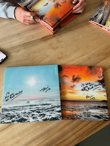 comment VINYL to get the signed highs and lows albums
