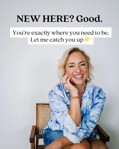 If you’re new here, I’m really glad you found your way in 🙋🏼‍♀️

You’ve probab