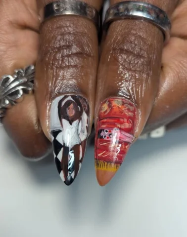 Camera roll> All albums > nailzzz 💅🏾

 ft @oh_de_laval in all its surrealism ,