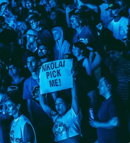 Special thanks to everyone coming out to these shows and listening to the album.