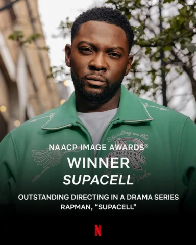 🍾🥳🙌🏾 I found out this morning I won the NAACP award for Outstanding Directin