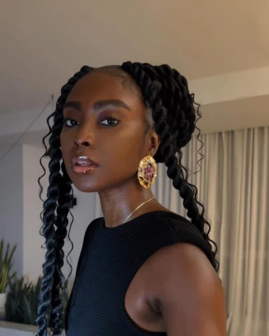 Hair wrapped. One of my fav forms of self - expression.