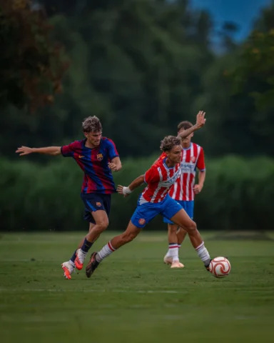 ⛰️⚽️@fcbarcelonab vs Girona B ayer en la Vall d’en Bas con resultado 1️⃣-1️⃣

📷