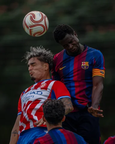 🎞️ Más fotos del @fcbarcelonab vs Girona B ayer en la Vall d’en Bas con resulta
