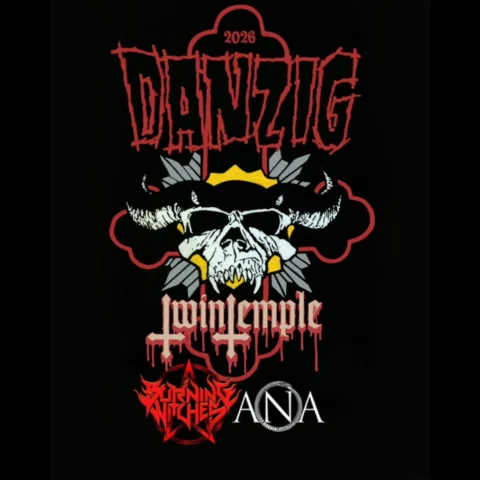 " Pleased to announce that joining DANZIG on this set of Shows in September will
