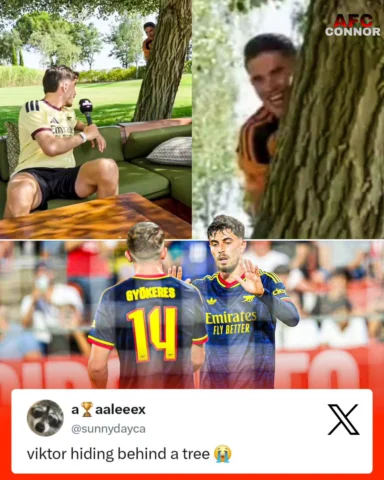 Viktor Gyokeres And Kai Havertz Are Becoming My New Favourite Duo 😂

‼️Follow @