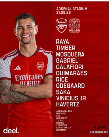 🔴 𝗧𝗘𝗔𝗠𝙉𝙀𝙒𝙎 ⚪️

🧱 Gabriel and Mosquera holding it down
🪄 Guimaraes pul