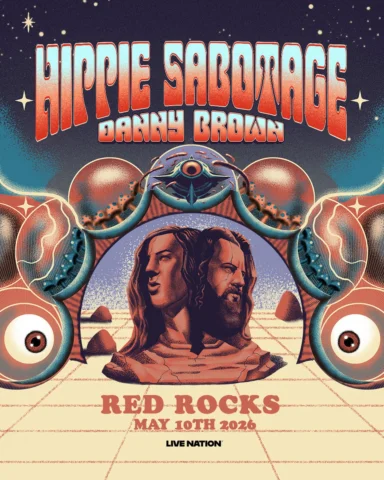 RED ROCKS 2026 
WITH @xdannyxbrownx 
SUNDAY, MAY 10 
ON-SALE NOW