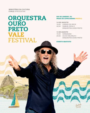 15 de agosto é dia de celebrar a música brasileira em Copacabana!

A segunda noi