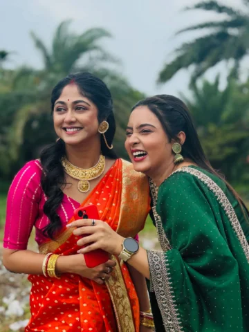 Sohochori 🧡💚
.
P.s: @soumyadeep._.dutta._.official 
#tilottama #bengaliserial 