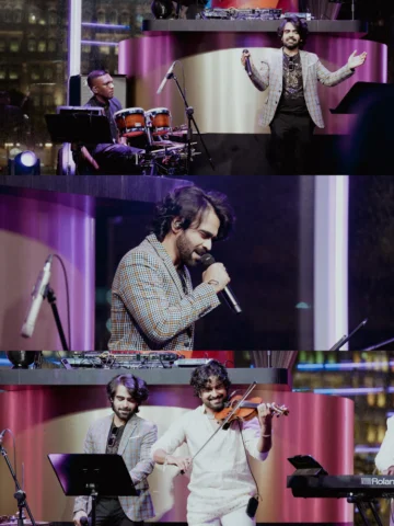 Still not over Friday night. ✨

For the first time ever, @singer_nivas and @amal