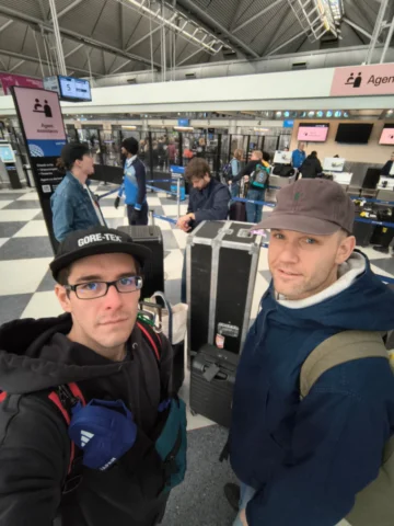 on our way to the @emosnotdead777 cruise playing a few very special sets. our to