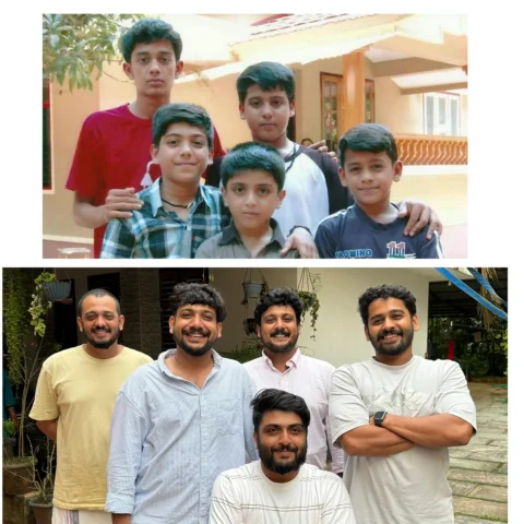 പഞ്ചപാണ്ഡവൻമാർ ❤️
2005- 📸  പീതാംബരൻ 
2025- 📸 ഷൈജു ഖാലിദ് 
#20yearrsoldtoday