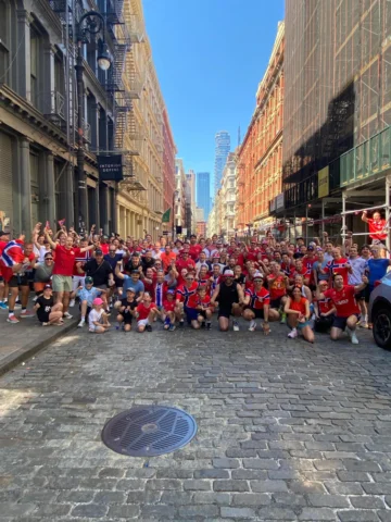 Norrøna x Oljeberget social- and waffel run in New York 💥👟💨🇳🇴🙌🧇