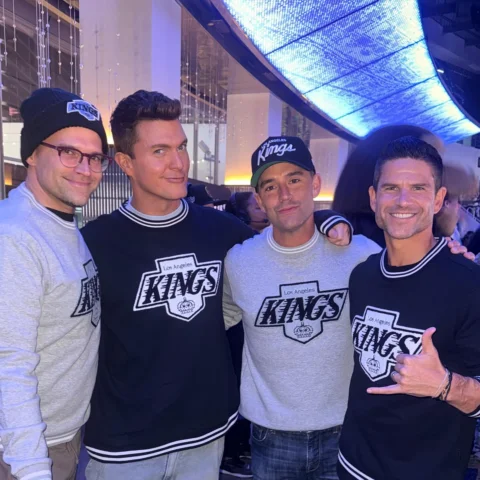La Kings game with the boys!