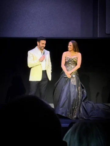 Aaah look how big I’m smiling ! @mrbrettgoldstein works harder than anyone I kno