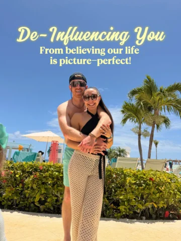 Social media is a highlight reel.

You see the vacation. Not us trying to balanc
