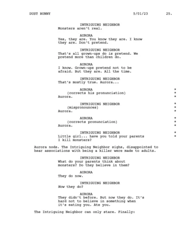 MADS’ INABILITY TO PRONOUNCE AURORA MOTIVATED SCRIPT CHANGES

@dustbunnyfilm AVA