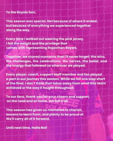 A season of belief. A lifetime of memories. 🩷