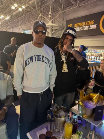 EL INFALTABLE @ the 40/40 CLUB’ @rocnation LEVELS’ TO THIS SHIT 🥷🏽💫 🔺 @glizz