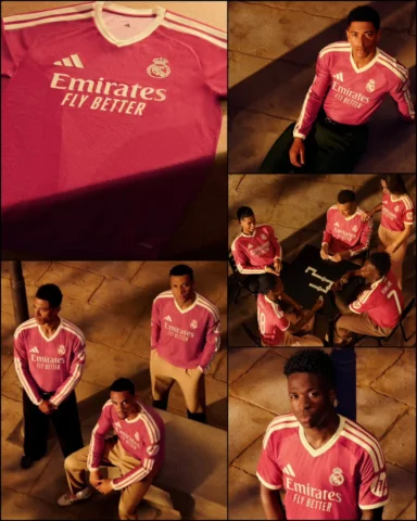 REAL MADRID X ADIDAS REVEALED THEIR THIRD KIT FOR THE 26/27 SEASON! 🩷

A BEAUTI