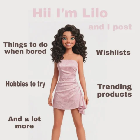 New here? Let’s change that! 🎀 I’m Lilo, and your feed is about to get a major 