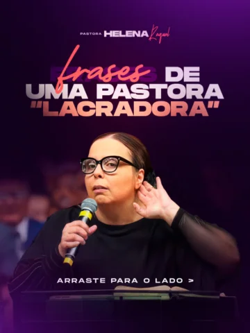 “Pastora lacradora.” Foi isso que li.

Não me ofendeu, mas me preocupou.

Quando