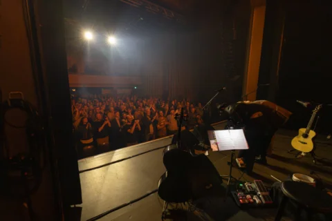 The second half of Suzanne Vega's spring tour of Europe took us to Switzerland, 