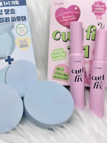 #제품제공 #에뛰드 @etudeofficial 

💗 에뛰드 / 피지쏙 젤리 파우더, 컬 픽스 마스카라

여름 유분이랑 속눈썹 처짐 때문에 고
