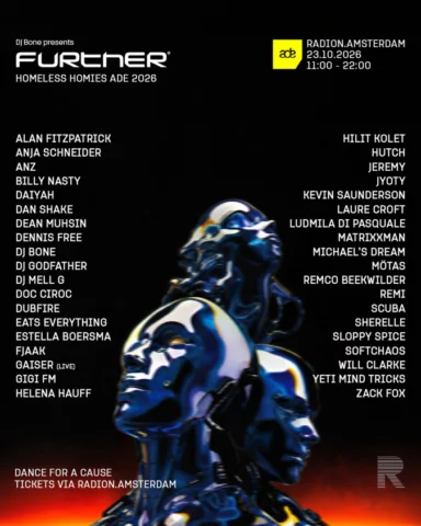 The full lineup for DJ Bone Presents FURTHER x Homeless Homies is here. Our 7th 