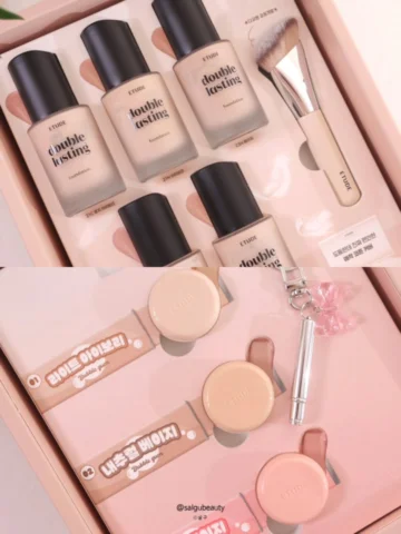 #협찬 @etudeofficial ✨️
인생 파데로 유명했던 
에뛰드 더블래스팅 파운데이션이 
새롭게 돌아왔어요🍑🍑🍑

​여기에 고민 부위