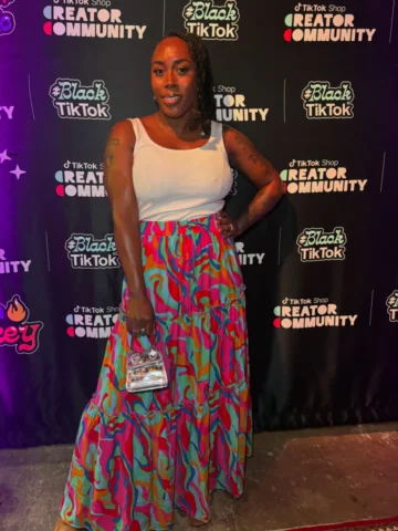 Celebrating freedom and culture with TikTok Shop in Atlanta 🖤❤️💚 #JuneteenthAT