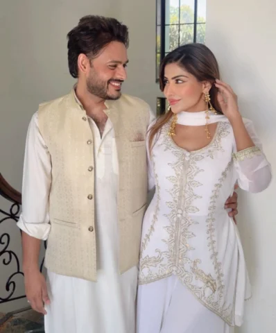 Eid mubarak to all my Lovelies from me & wajid ji🤍🫰🏻