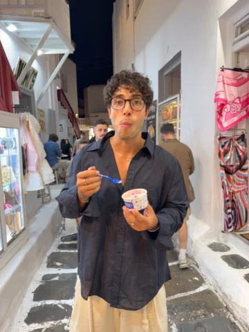 My favourite dessert is Greek yogurt