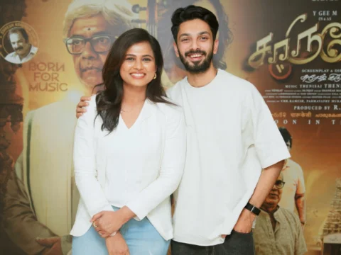 Special day for us as our #Charukesi teaser was released by the rockstar @anirud