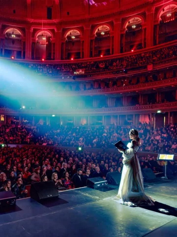 On the 5th of March, I stood in the Royal Albert Hall to pay homage to the great