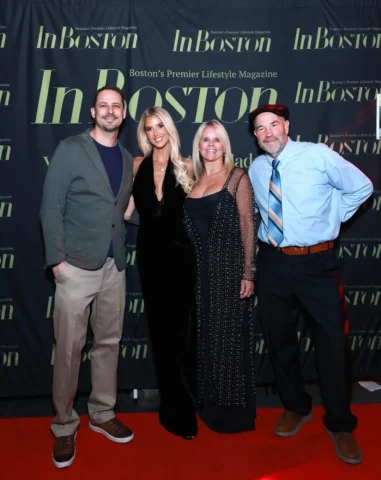 Thank you x A MILLION @inboston_magazine 🖤🌃 A special night with the most spec