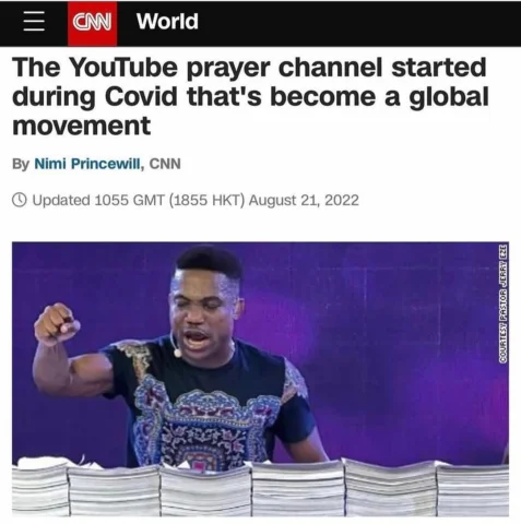 CNN? How did we get here?
To God be all the Glory!
What God Cannot Do Does Not E