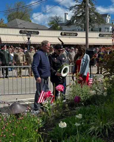 Honoring those who’ve given their lives in service of our Nation at the Kennebun